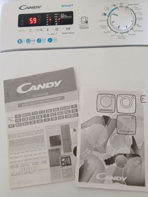 Lave linge CANDY SMART TOP 8KG 250 Saint-Ouen-l'Aum�ne (95)