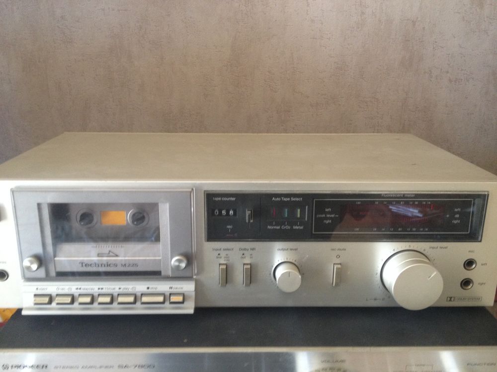 cassette technics rs m225 Audio et hifi