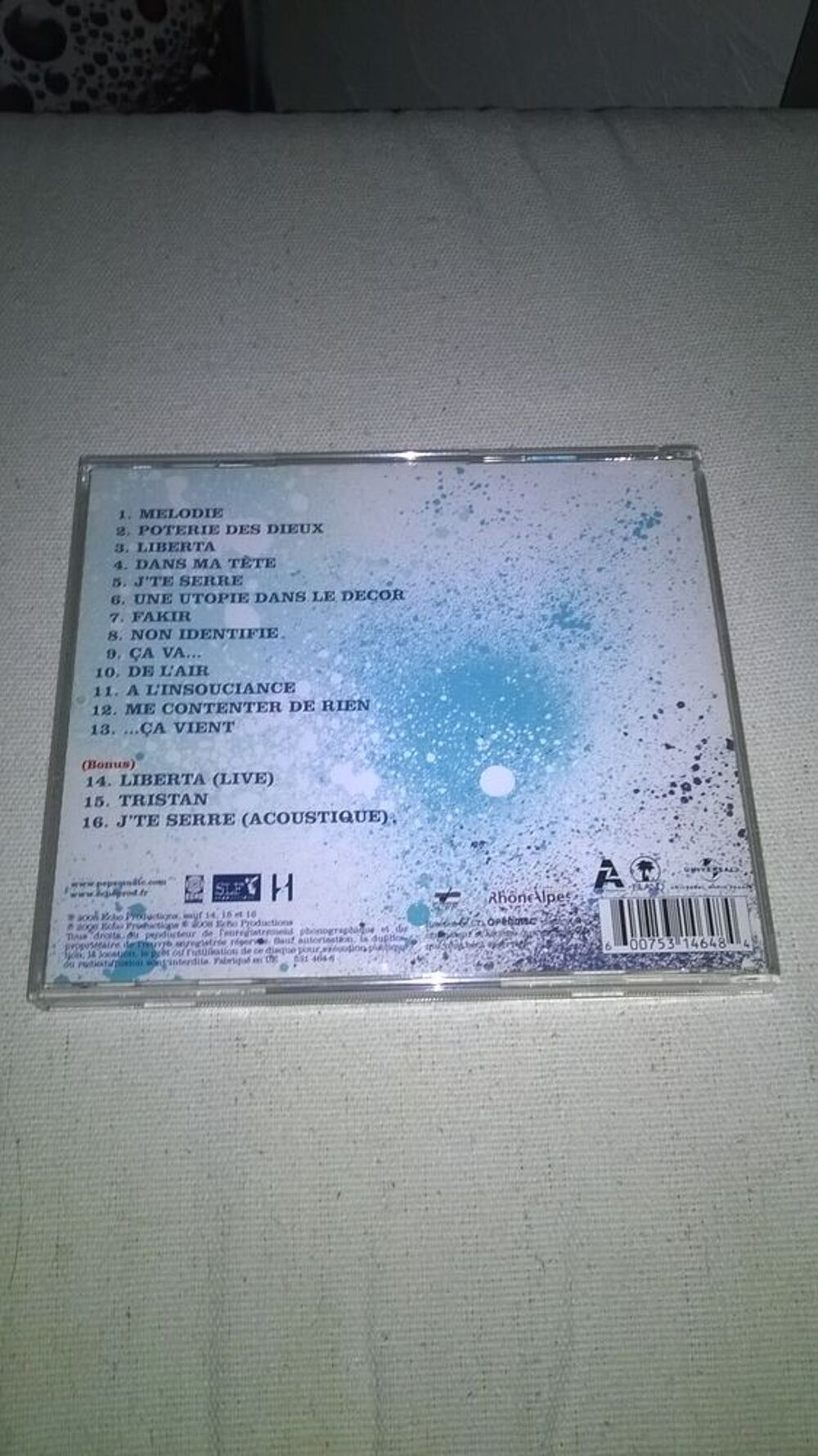 CD Pep's
Utopies Dans Le D&eacute;cor
2008
Excellent etat
M&eacute;lod CD et vinyles