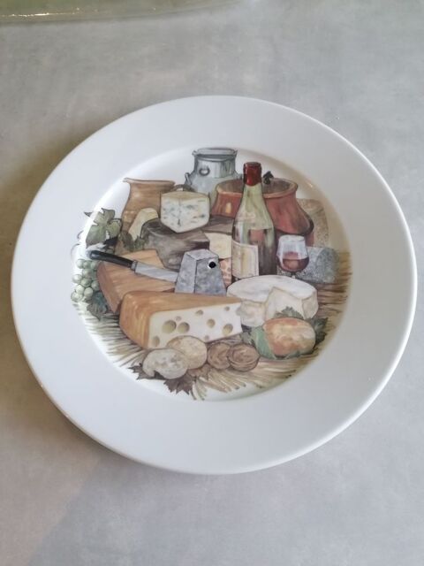 Plateau  fromages en porcelaine 15 Jury (57)
