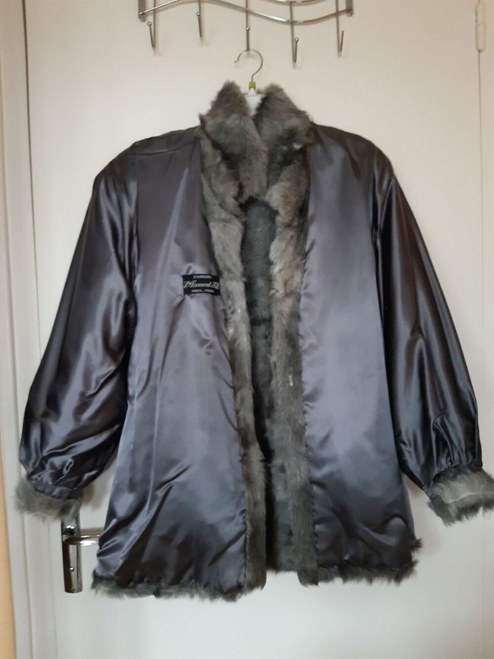 Manteau-Veste Beige &amp; Gris T 38/40 Vêtements