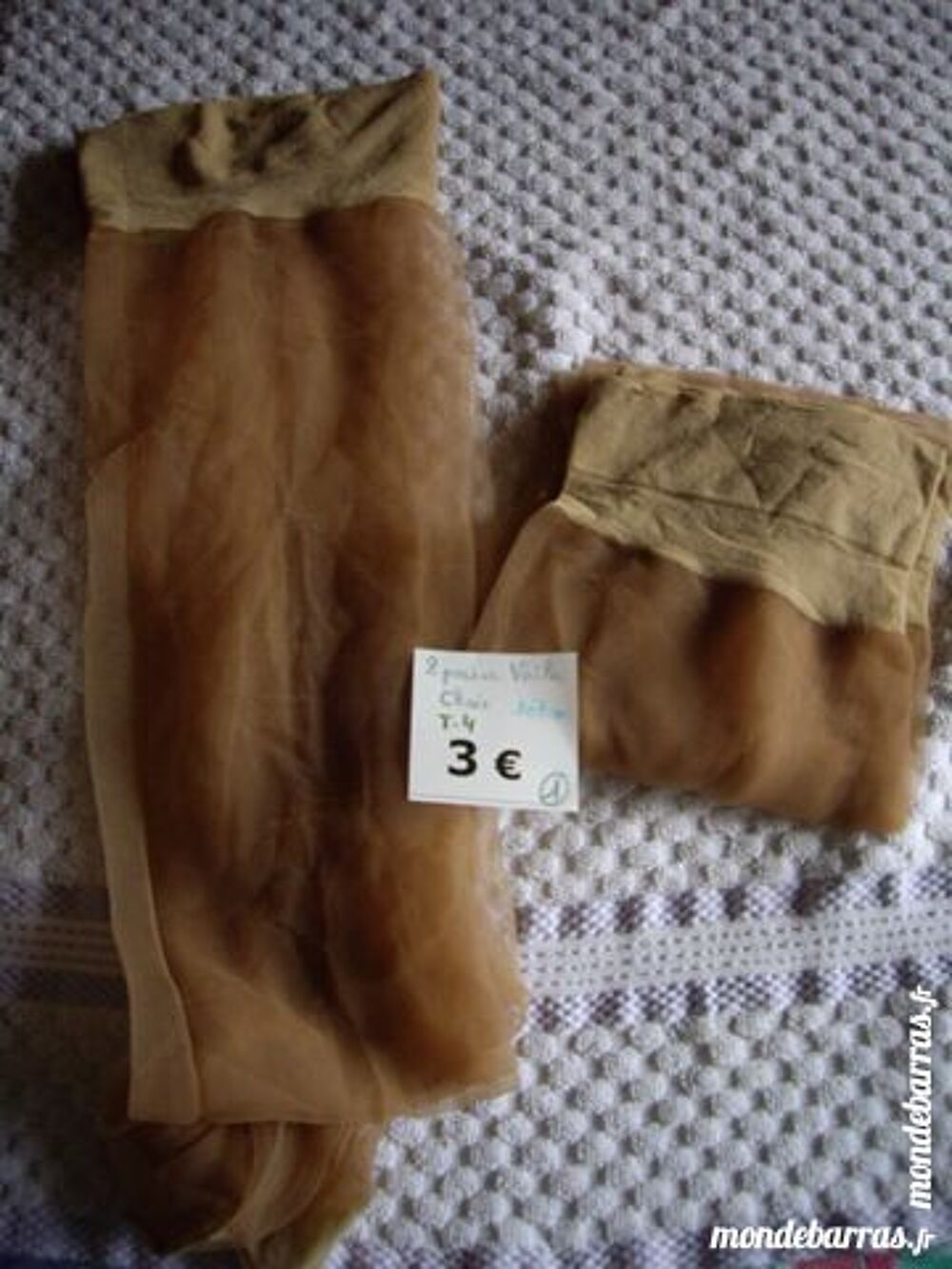 Diverses Paires de BAS en Taille 4 Vêtements