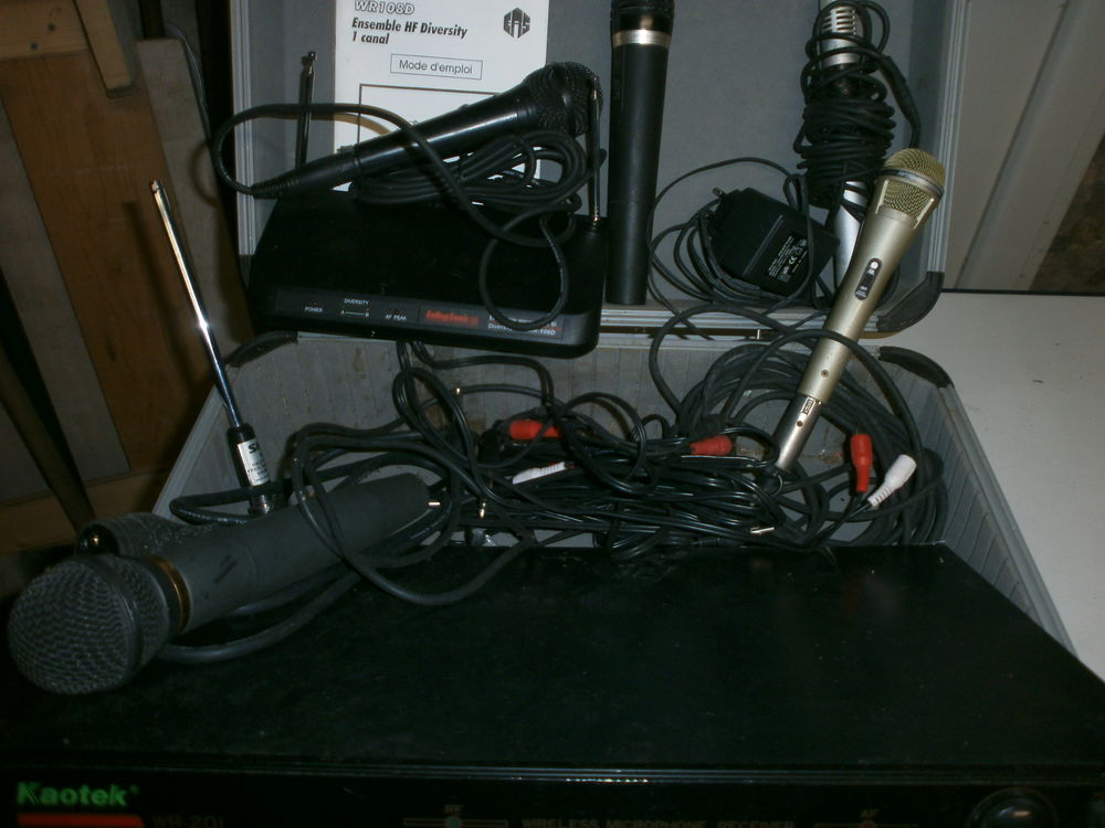 ensemble micros Audio et hifi