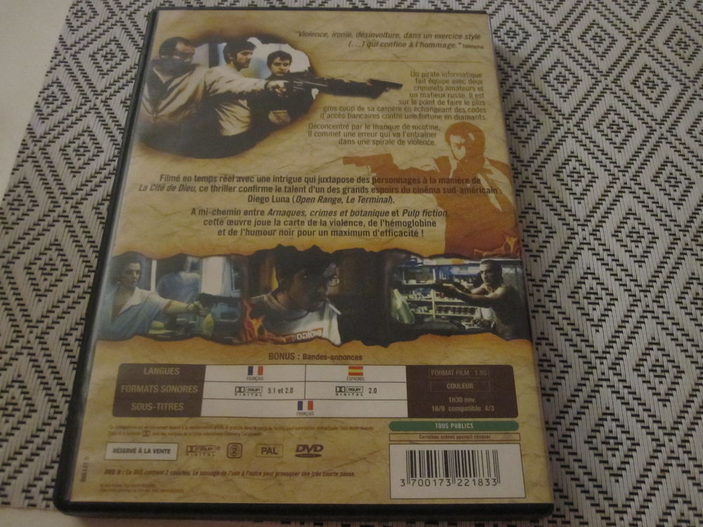NICOTINA DVD et blu-ray