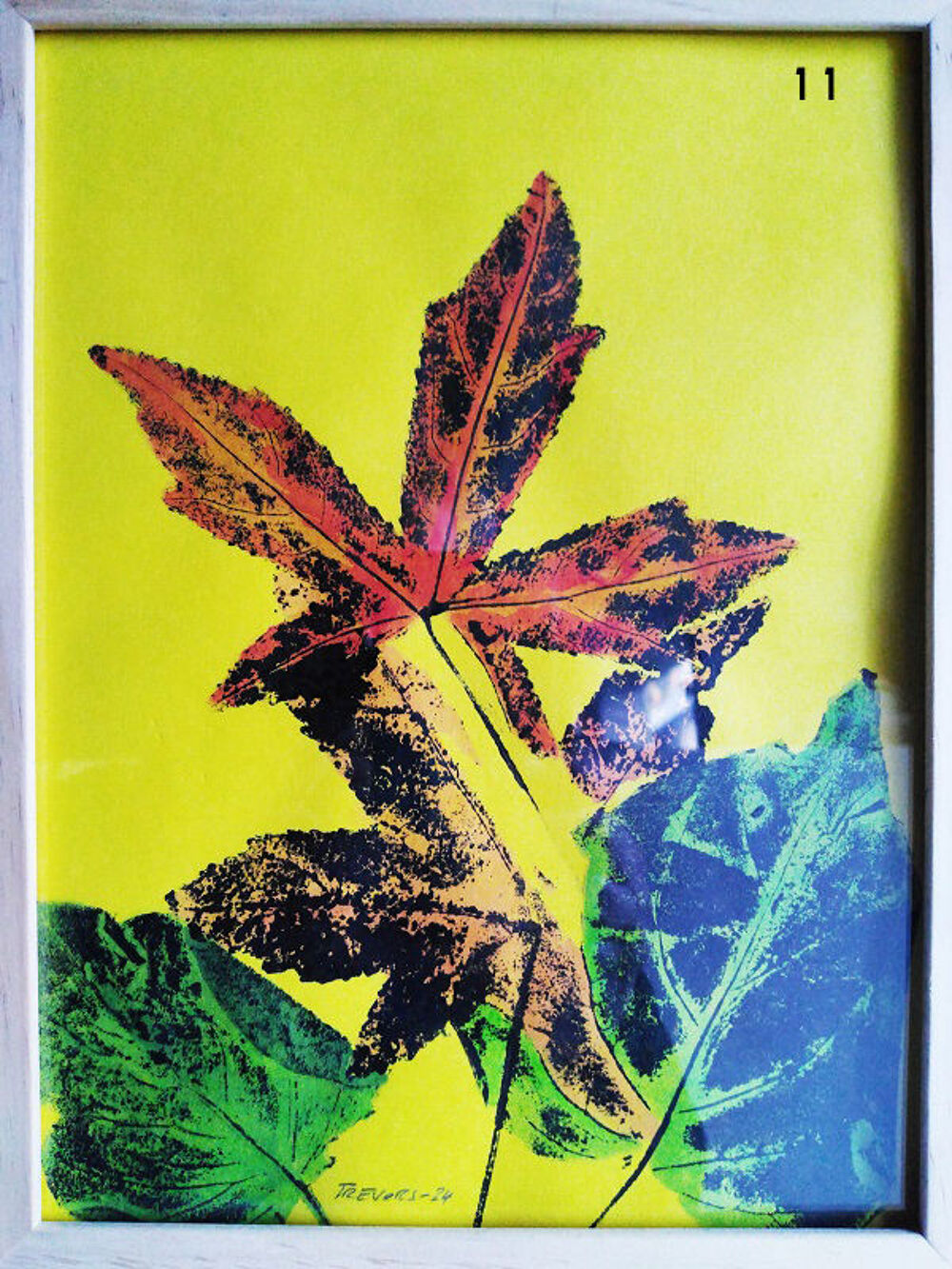 petites peintures vegetales Décoration