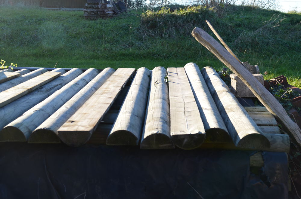 poteau en sapin autoclave Jardin