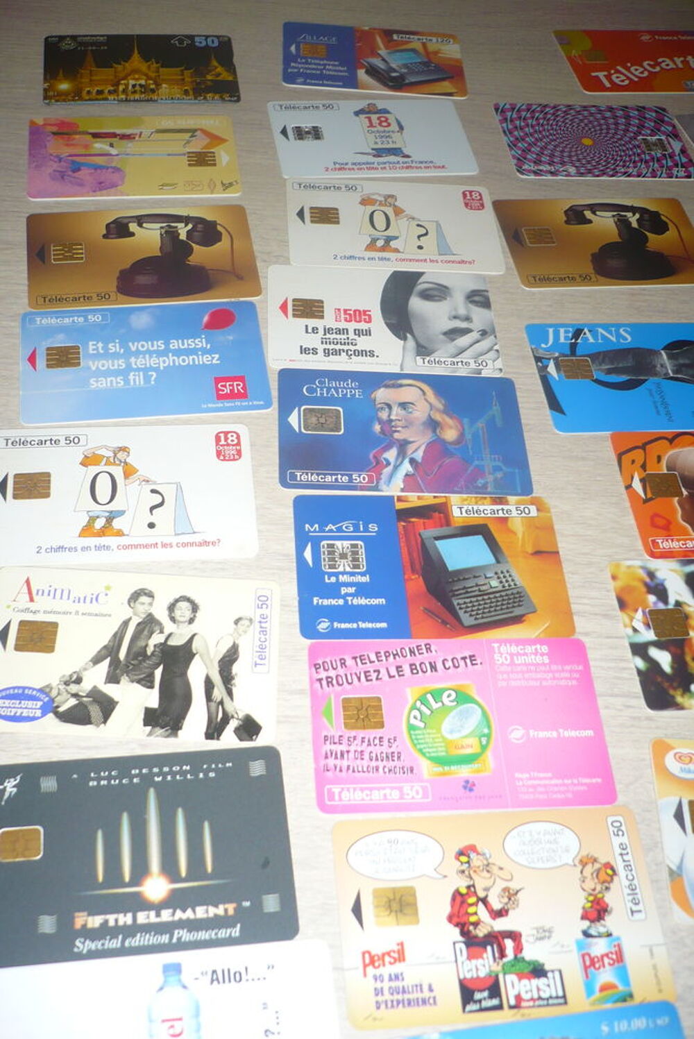 LOT CARTE TELEPHONIQUE 