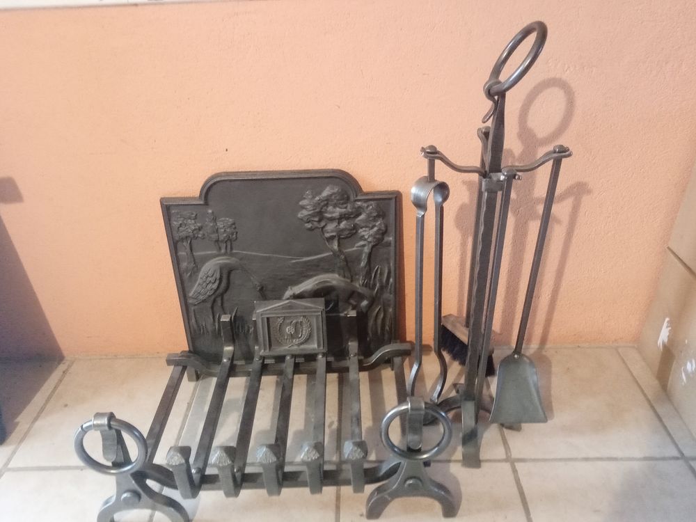 ensemble pour chemin&eacute;e Décoration