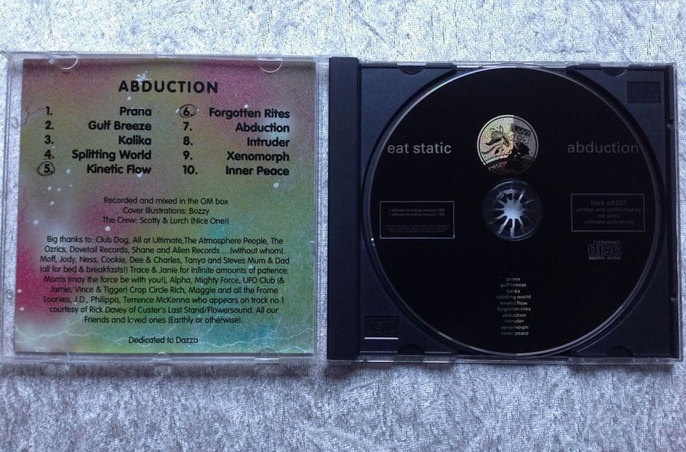 EAT STATIC ABDUCTION CD Envoi Possible
CD et vinyles