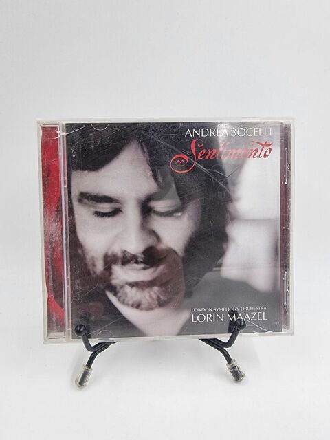 CD de musique Andrea Bocelli ? Sentimento (London Symphony) 1 Vulbens (74)