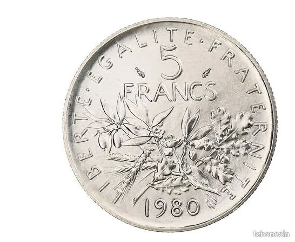 5 Francs type Semeuse Nikel 