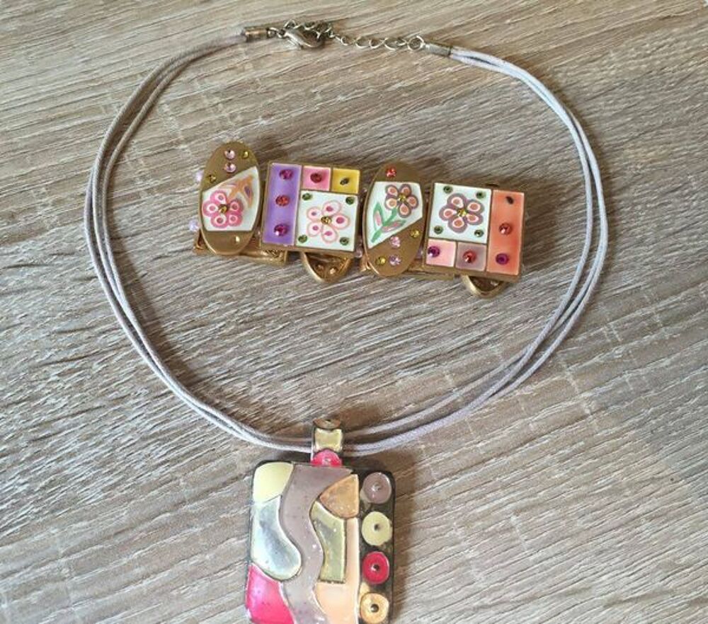 Parure en &eacute;mail Bijoux et montres