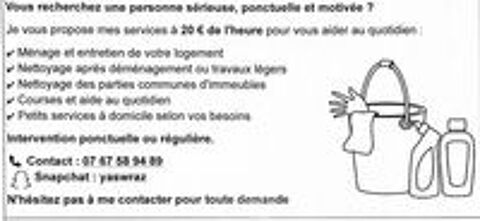   Aide ménagère à domicile sur Nîmes  