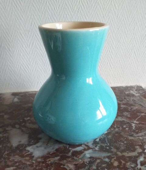 VASE en cramique couleur turquoise Hauteur 14.5 cm 5 Montauban (82)
