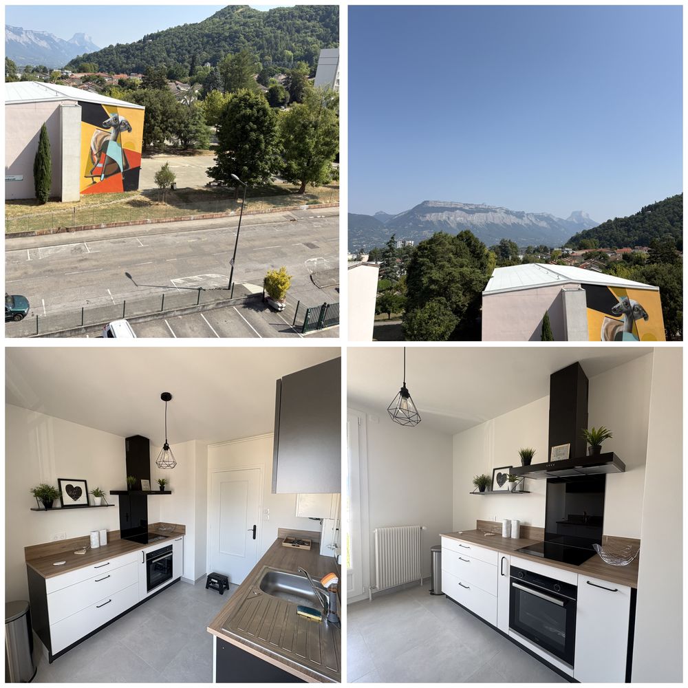 Location Appartement COLOCATION T4 MEUBLÉ ? 3 CHAMBRES ? ENTIÈREMENT RÉNOVÉ ? VUE Poisat