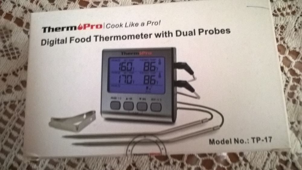 DIGITAL FOOD THERMOMETER WITH DUAL PROBES Cuisine