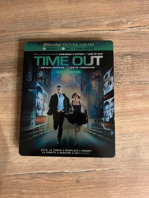 Blu ray steelbook édition limitée  \'\'  Time out   \'\' 15 Saleilles (66)
