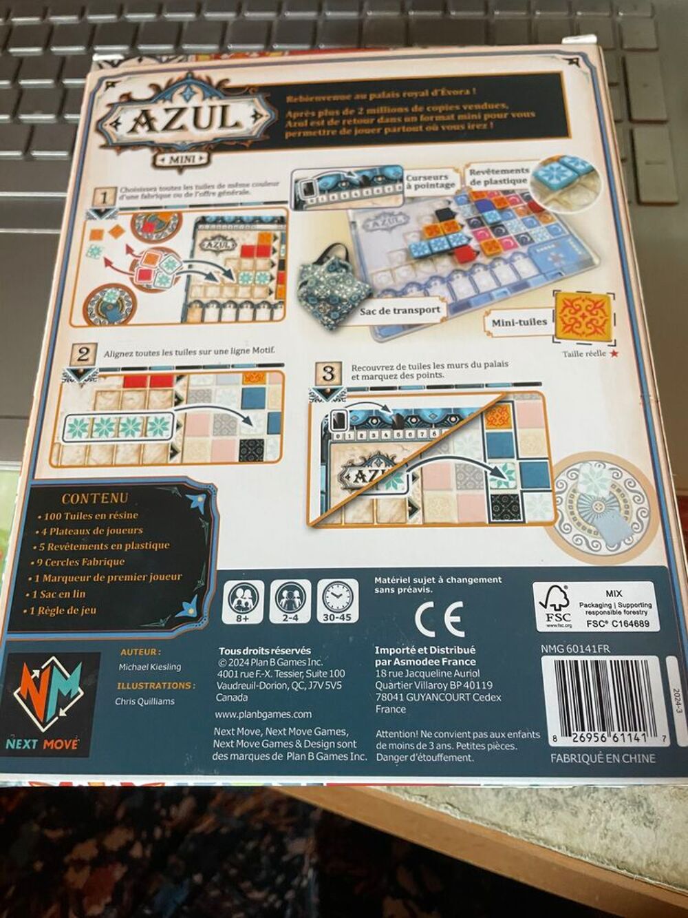 Jeu AZUL Mini Jeux / jouets