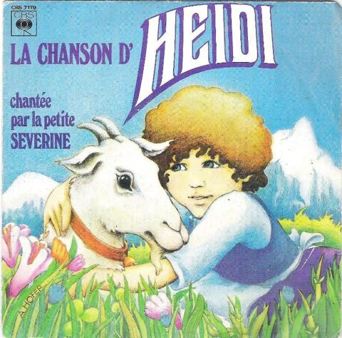 disque vinyle 45 tours La chanson d'Heidi 4 Balma (31)