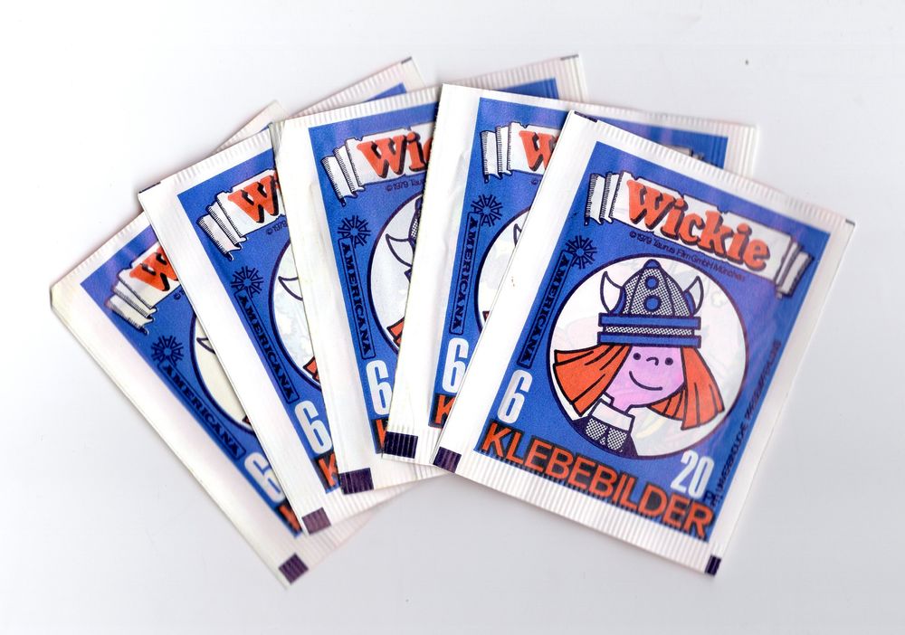 Vic le viking (Wickie) : lot 5 pochettes - Americana - 1979 