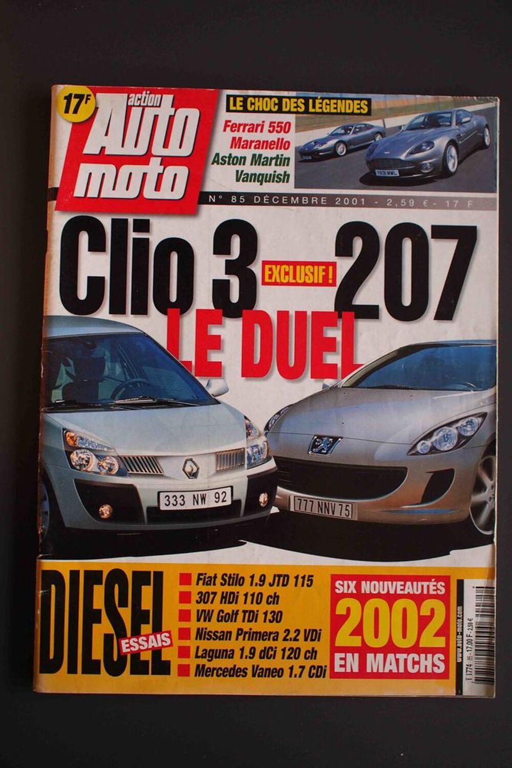 Clio3 le dueL 207- Auto moto n&deg;85 Livres et BD
