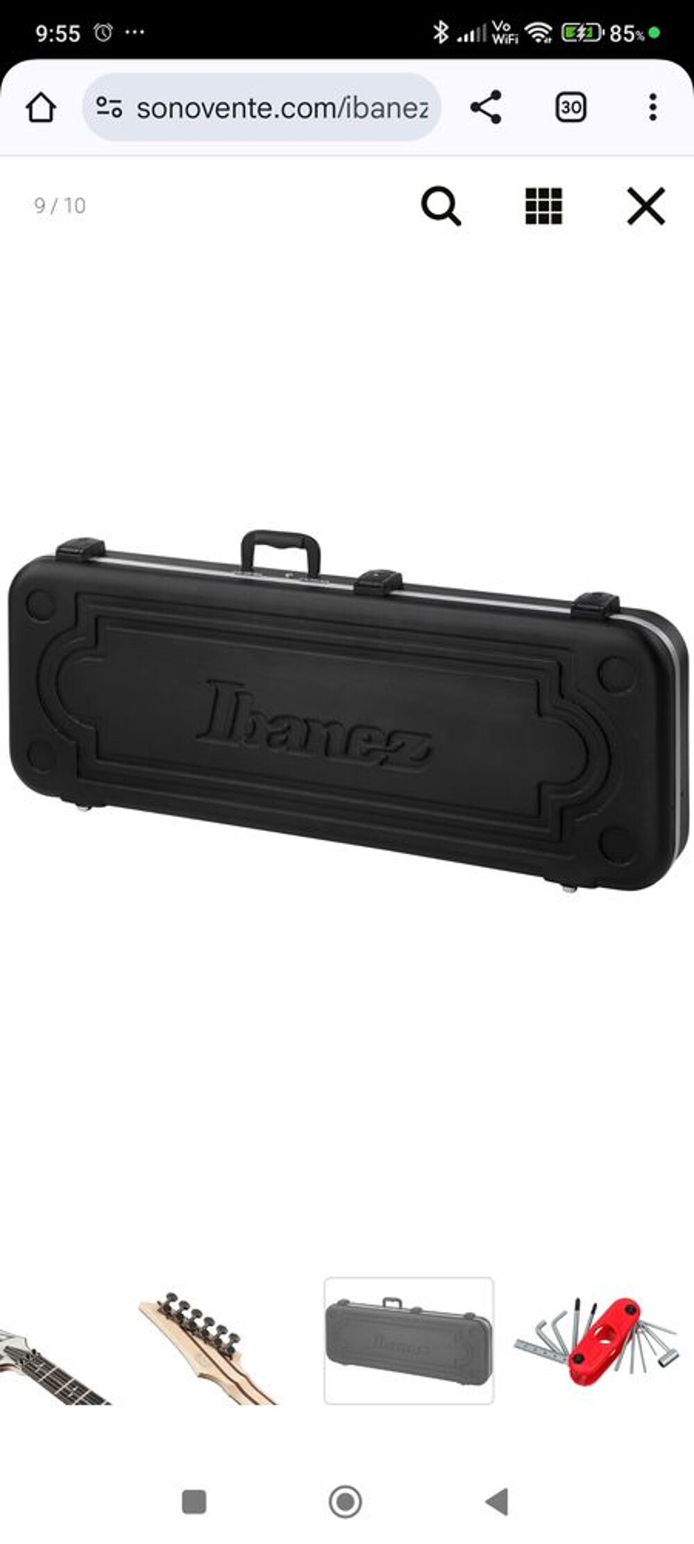 Guitare &eacute;lectrique Ibanez jivax2 ghost signature 100% neuve Instruments de musique