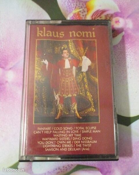 Cassette audio Klaus Nomi 3 Hrouville-Saint-Clair (14)