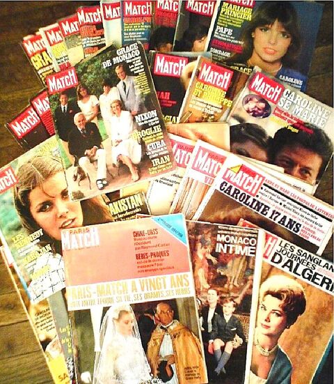 MONACO Grace Kelly LOT 29 Paris Match 1966 1982 85 Paris 17 (75)