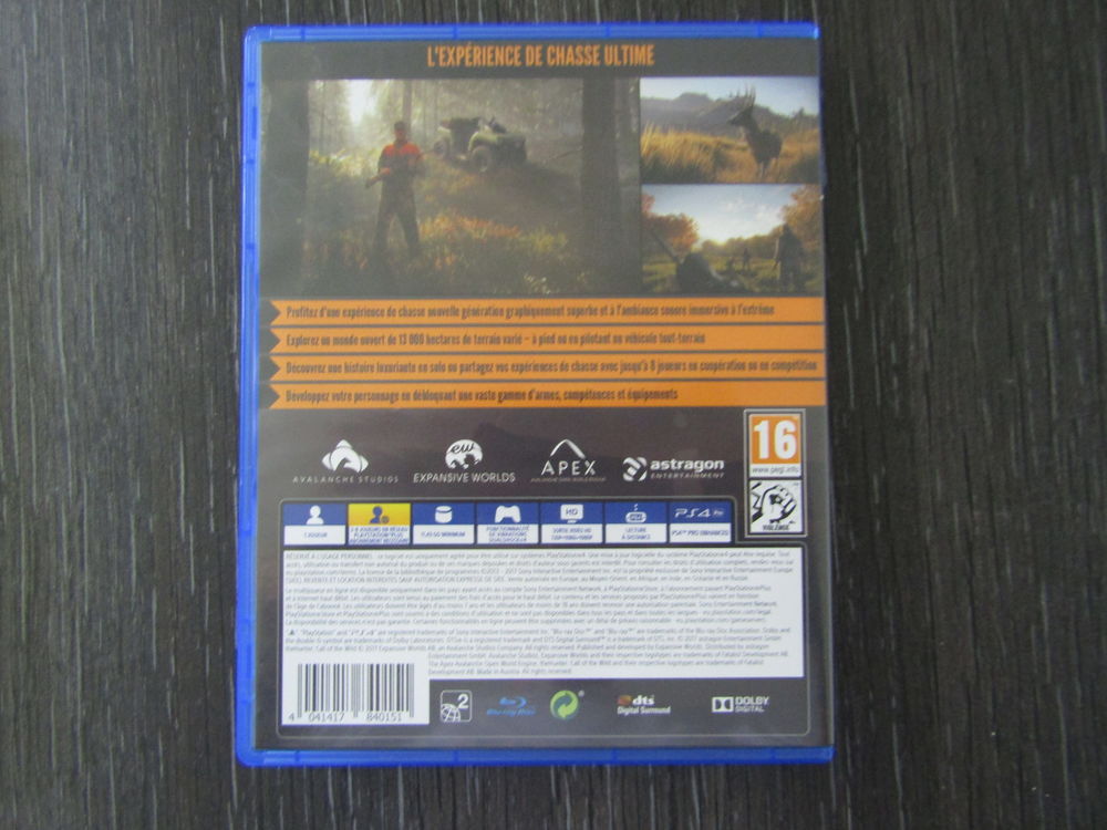 The Hunter call of the Wild . Consoles et jeux vidéos