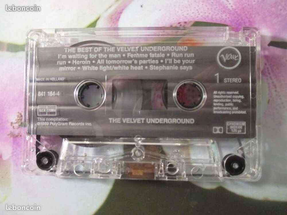 Cassette audio The Velvet Underground CD et vinyles