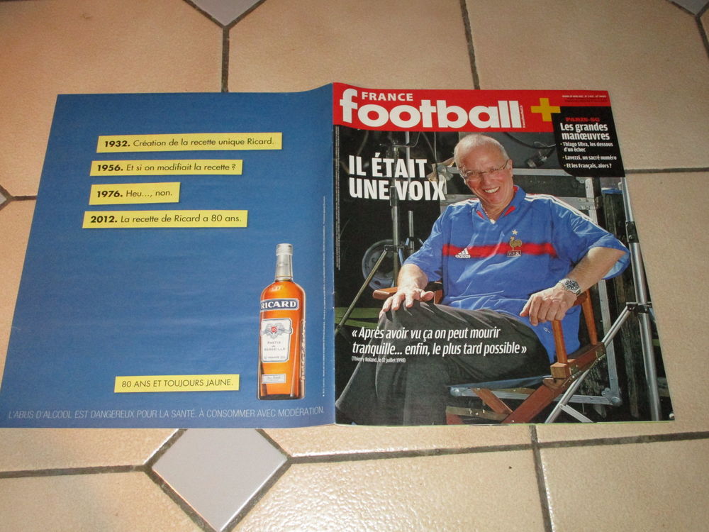 VIEUX FRANCE FOOTBALL 19 JUIN 2012 THIERRY ROLAND 