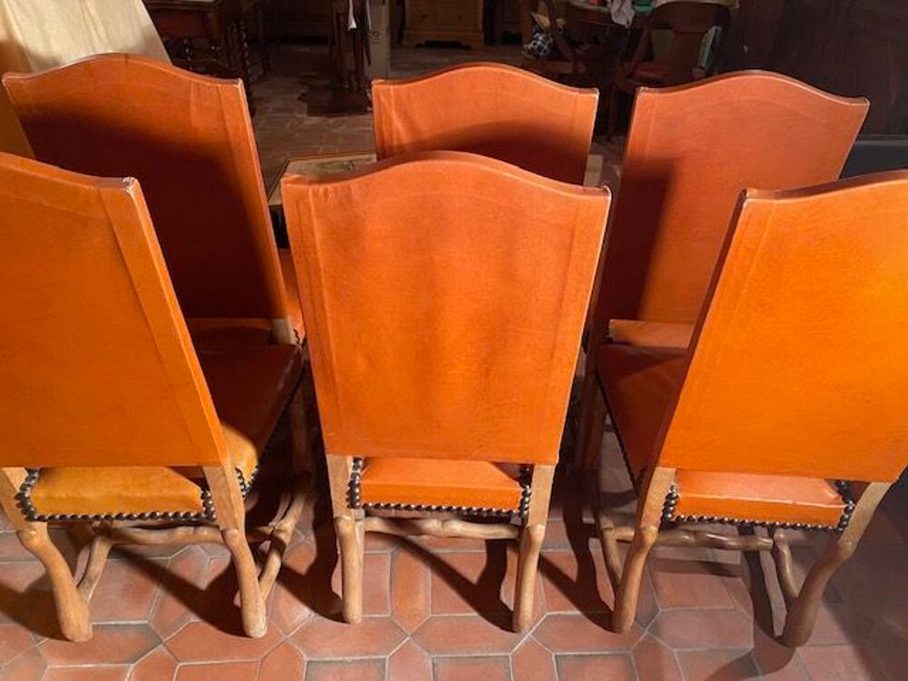 6 chaises monast&egrave;re Meubles