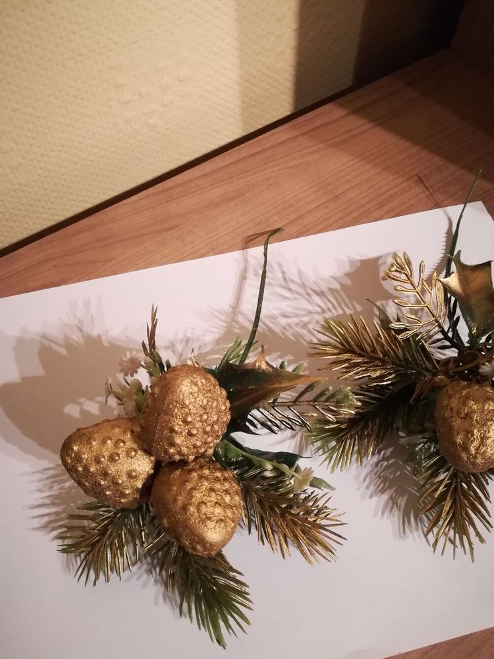 DECO NOEL /centre table / sapin / couronne/ bouquet
Décoration
