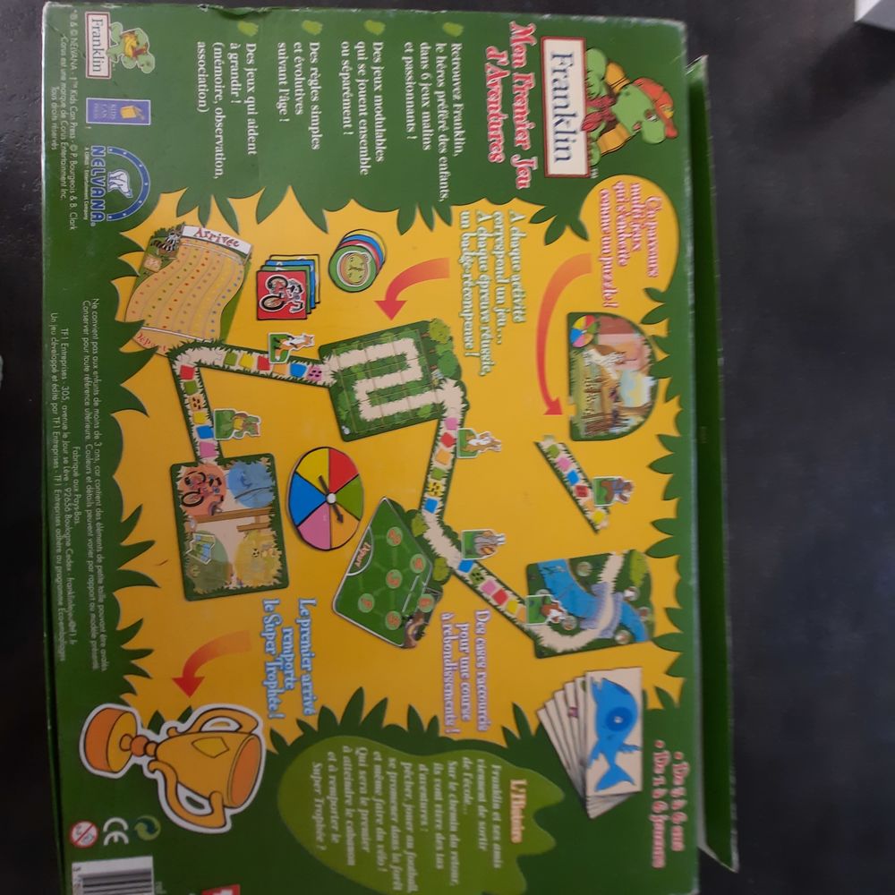 Jeu desoci&eacute;t&eacute; Franklin et ses amis Jeux / jouets