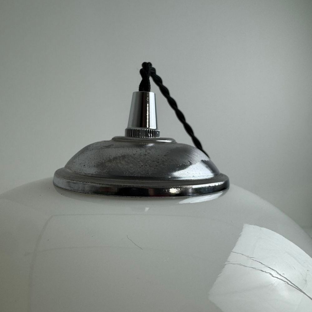 ANCIENNE SUSPENSION 1970 OVO&Iuml;DE VINTAGE Décoration