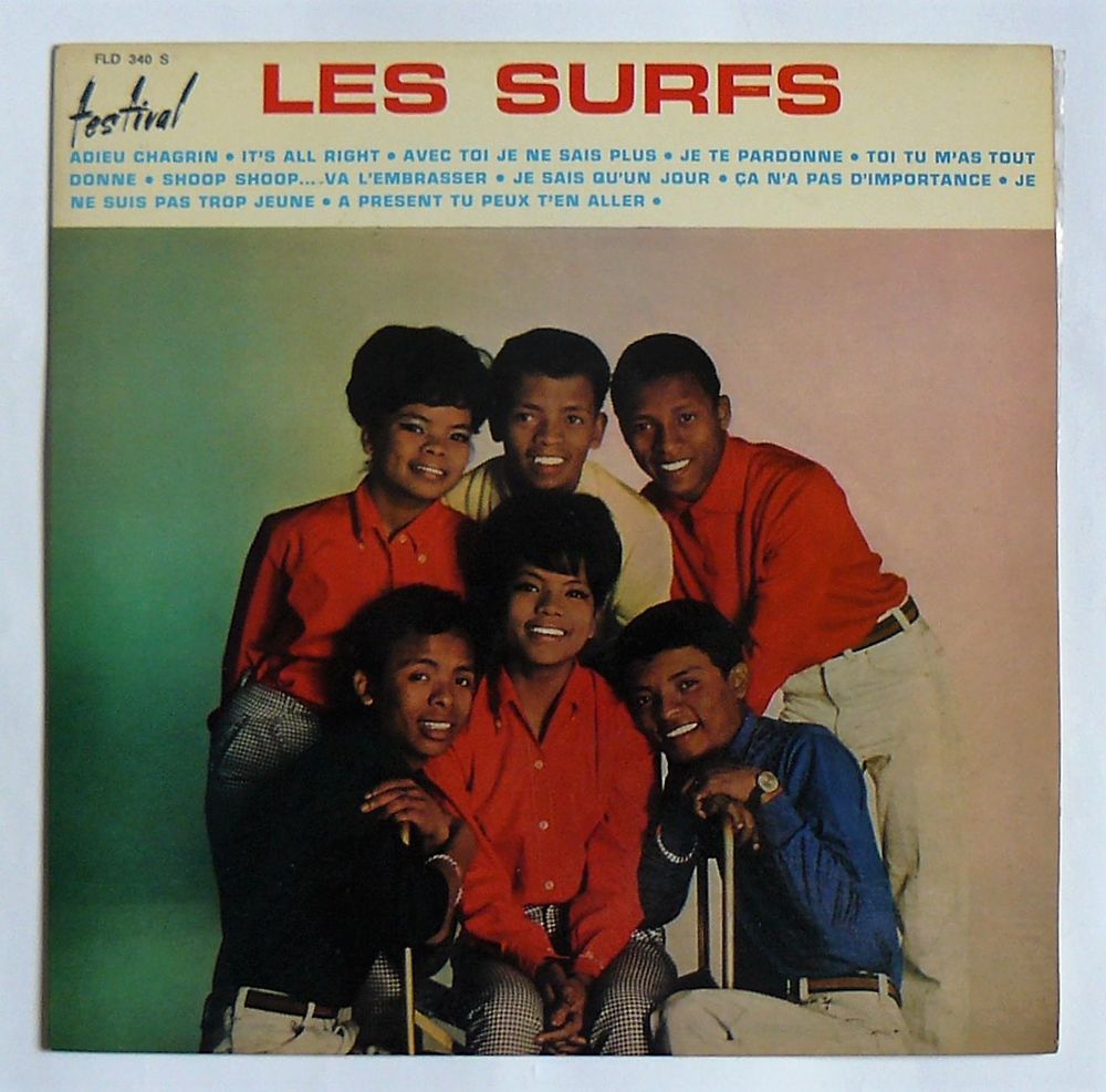 25cm LES SURFS d&eacute;dicac&eacute; : A pr&eacute;sent tu peux t'en aller 1964 CD et vinyles