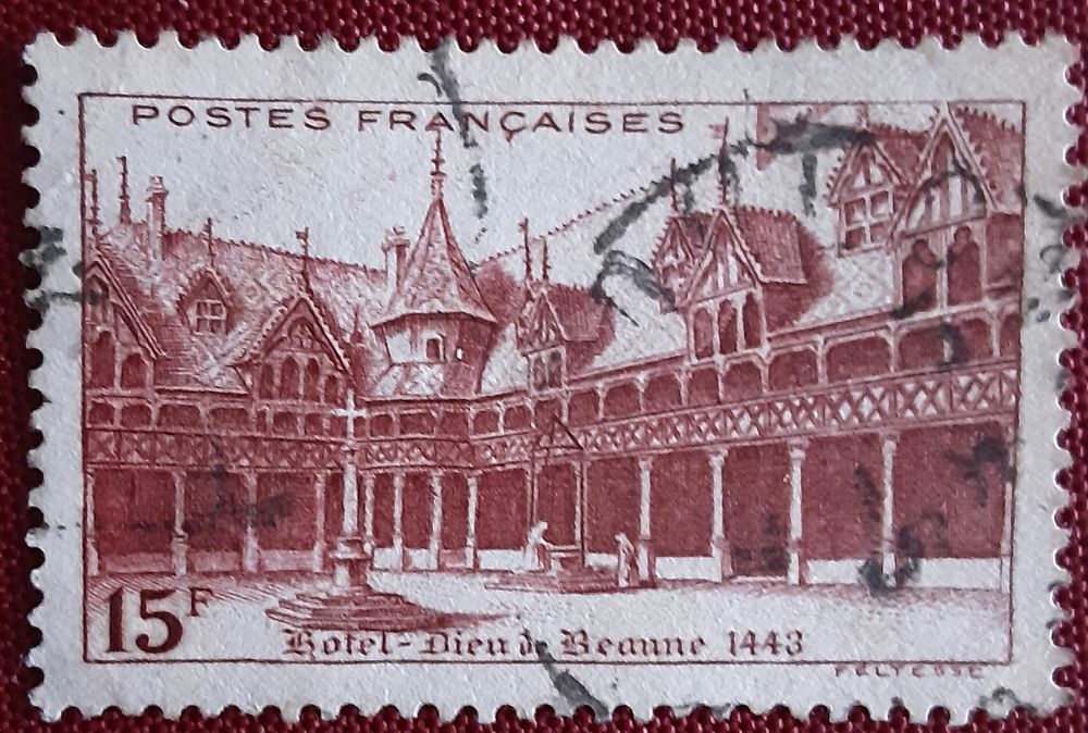 timbre BEAUNE h&ocirc;tel Dieu 