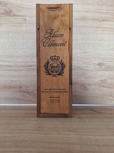 Rhum Clément hors d'âge 1970 Melrand (56)