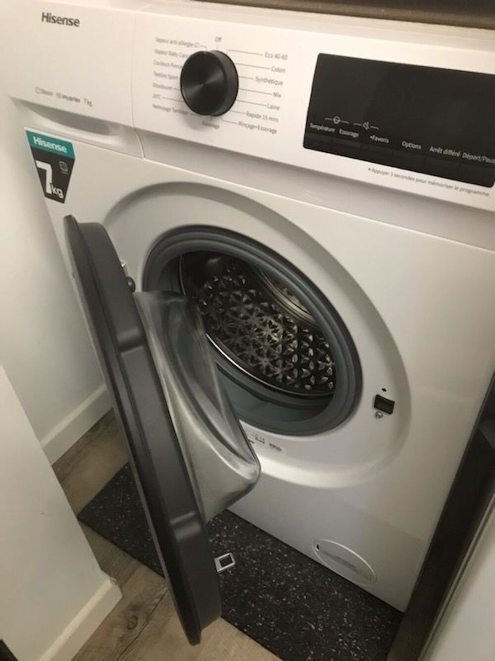 Lave-linge 7 kg Hisense W712QPM Electroménager