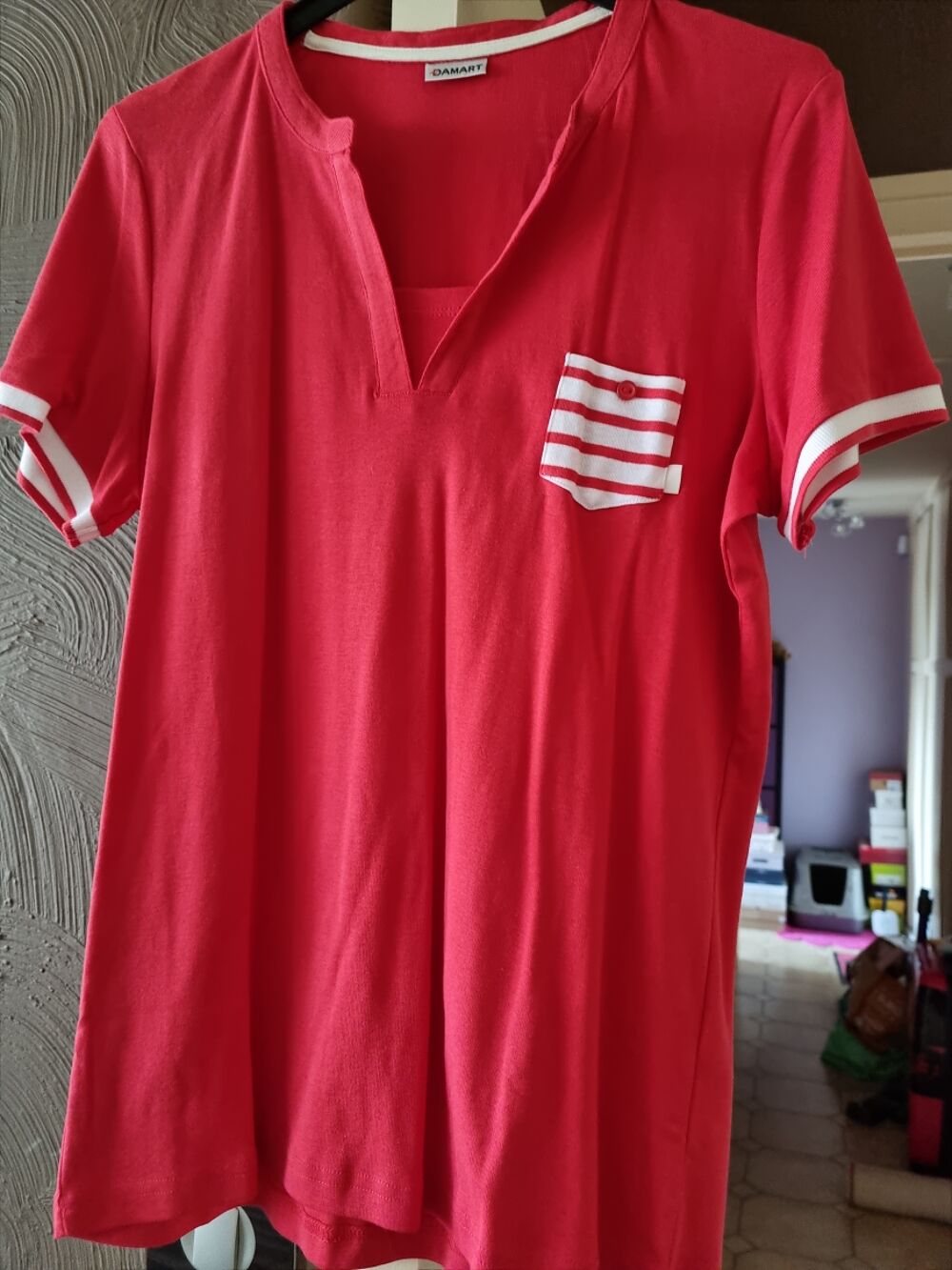 Lot de 2 polos femme Damart T42/44 Vêtements