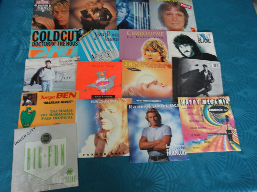 Vinyls 45 tours CD et vinyles