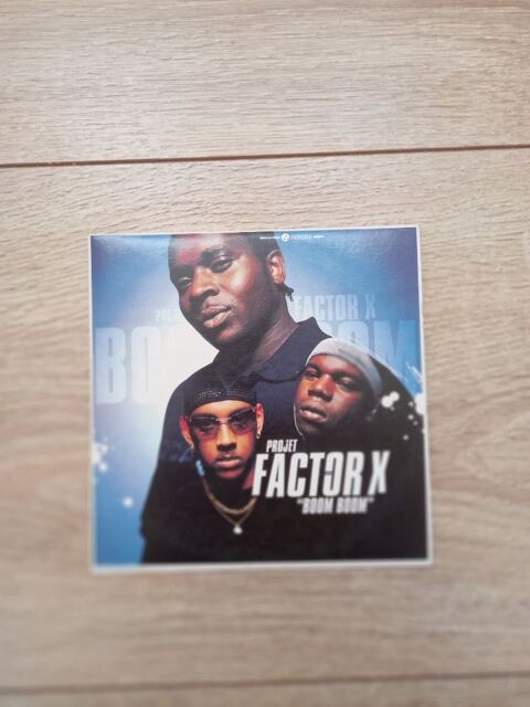 Projet Factor X Boom Boom cd single 2 Villiers (86)