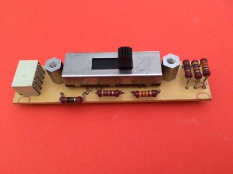 Carte Revox B 750 MKII - Circuit impédance phono 10 Nice (06)