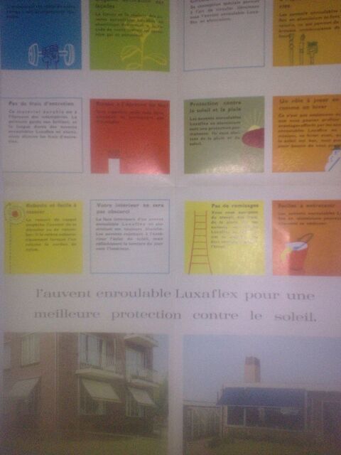 pub Luxaflex auvent enroulable Etab. Boisson & Cie Bordeaux 7 N�rac (47)