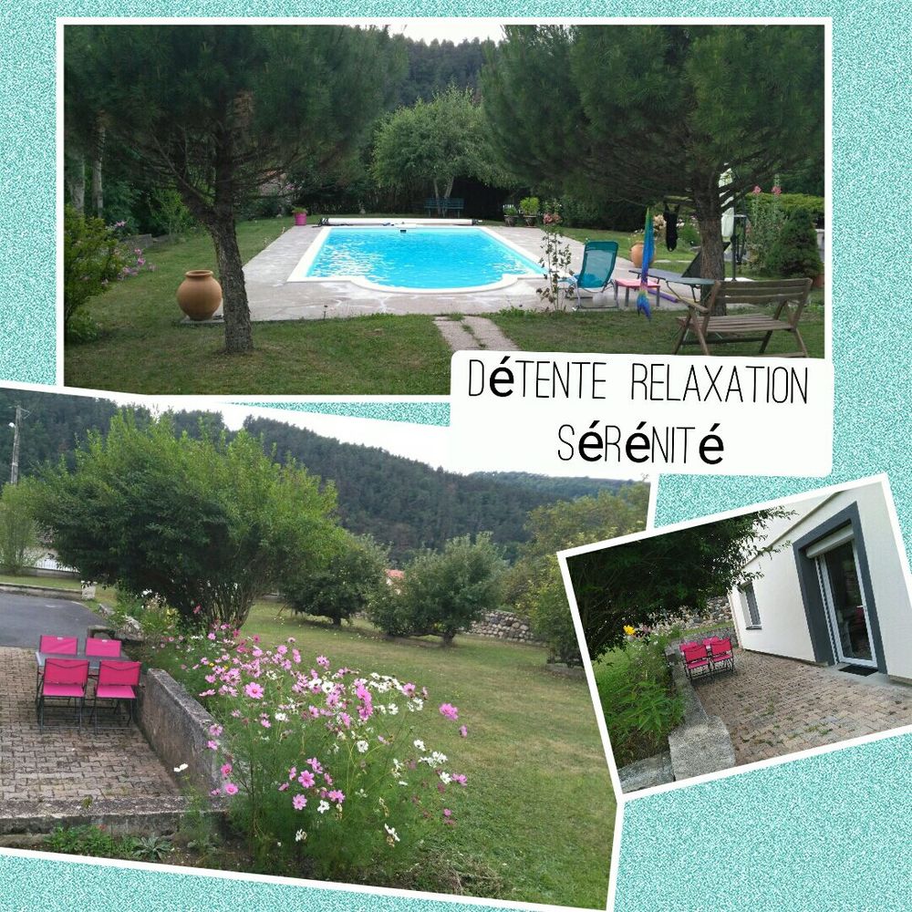   Gîte avec piscine et terrasse Auvergne, Coubon (43700)