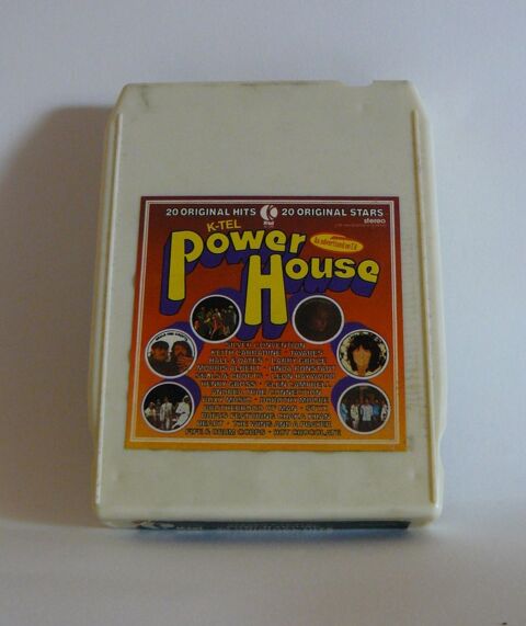 K7 8 pistes Various : Power House - Etats-Unis - 1976 12 Argenteuil (95)