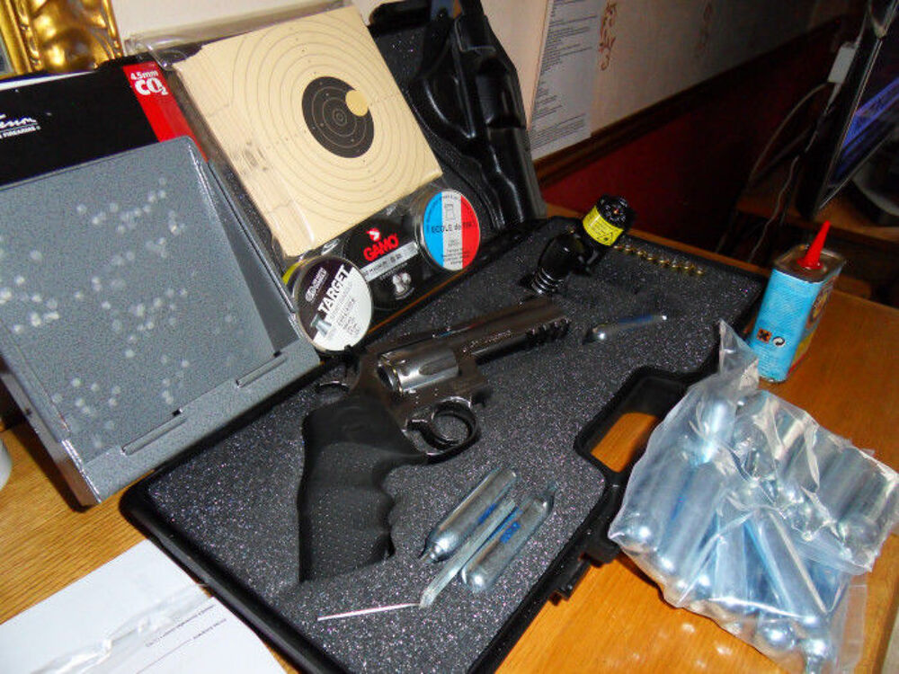 Revolver barillet a plomb CO2 Dan Wesson 357 Magnum 715/4? ? Sports
