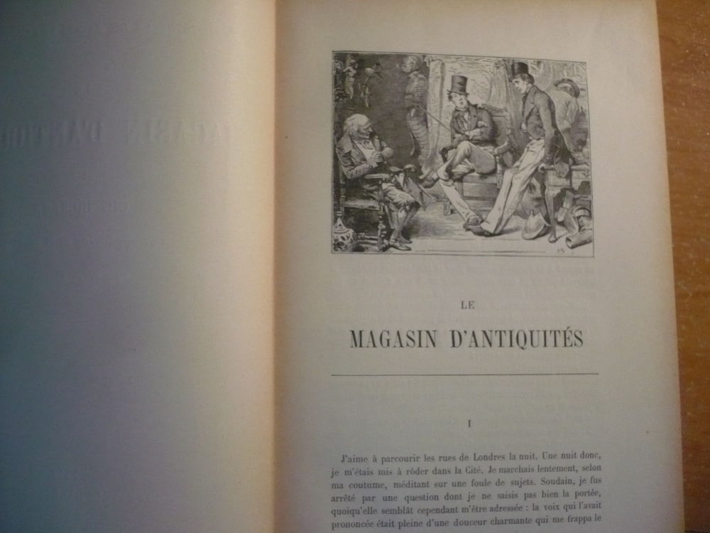 LE MAGASIN D'ANTIQUIT&Eacute; de Charles DICKENS - (1894) Livres et BD