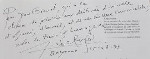 LUCIEN CLERGUE  :   ANTONIO  ORDONEZ   
149 Anglet (64)