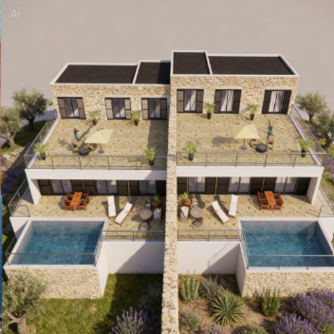 Villa contemporaine &agrave; Sisco avec piscine et terrasse 998000 20233 Sisco